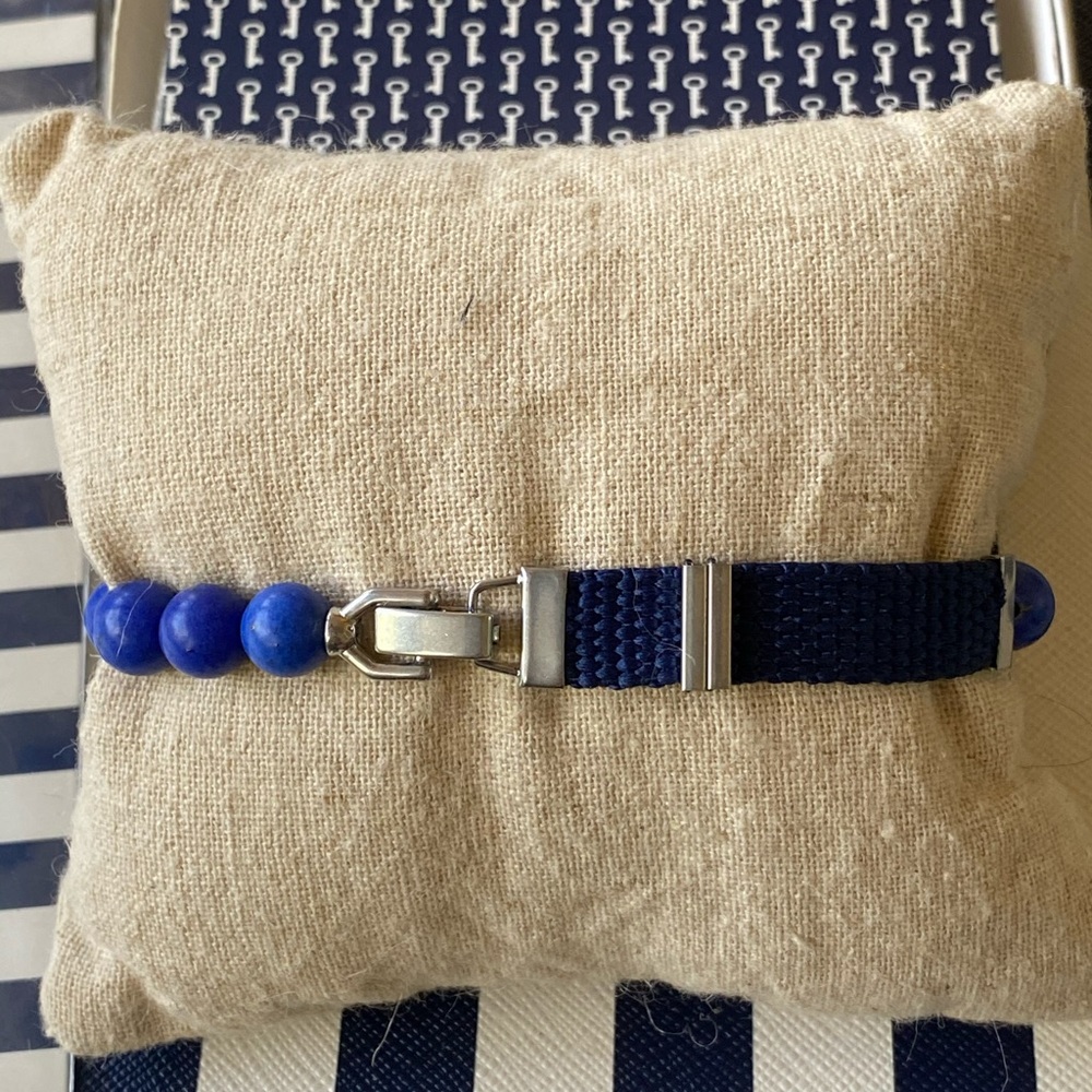 NWT Keep Collective Lapis Beads Charm bracelet